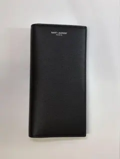 【美品・付属品完備】サンローラン パリ 長財布 グレインレザー ブラック