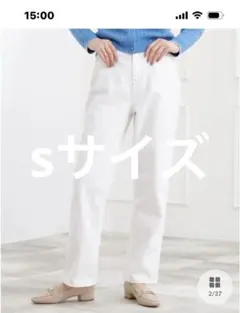 ワールドgrove ストレートデニムパンツのサムネイル