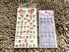 パワーパフガールズ うるちゅるポップシール プチドロップステッカー 2点