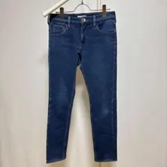 BACK NUMBER 裏起毛デニムジーンズ（M）スキニー　あったかパンツのサムネイル