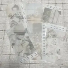 韓国saving バインダー貯金 透け感リフィル savingのサムネイル