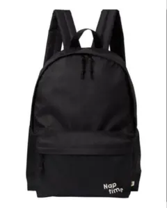 美品】Naptime. ナップタイム バックパック リュックサック BLACK