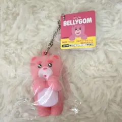 アミューズメント景品 Bellygom ピンクキャラクターキーホルダー
