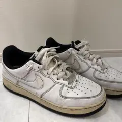 NIKE AIR FORCE 1 ホワイト ブラック 26.5cmのサムネイル