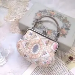 ミナペルホネン ハンドメイド がま口 ポーチ - メルカリ
