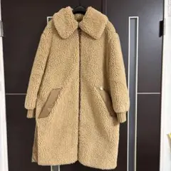 美品　COACH ムートンコート S ベージュ 2026年最新】COACH ムートンコートの人気アイテム - メルカリ