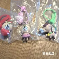 KUMATAN カラフルマルチチャーム 3種セット ガチャ くまたん