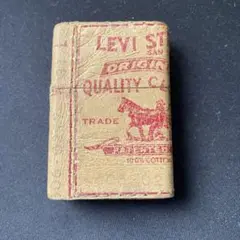 60s 未使用品 お宝リーバイス ビンテージ オイルライター ZIPPO 【超貴重品】ZIPPO ビンテージ ジッポー 1968年