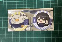 銀魂　3年Z組銀八先生　アニメイトカフェスタンド　缶バッジ　エリザベス　桂