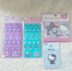 【正規品】キティちゃん シール ワッペン 4点セット