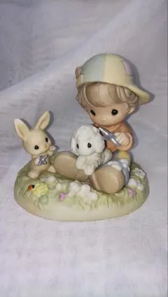♡Miko様専用♡正規品♡Lladro♡磁器人形♡少年と犬 花♡ | Mercari