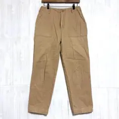 アルマデザイン　テーパードチノパン　ベージュ　L