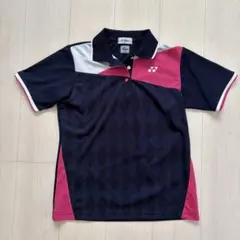YONEX 吸汗速乾 ポロシャツ ネイビー/ピンク L