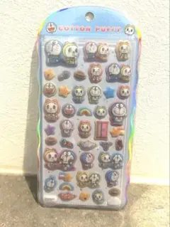 新品未開封☆ドラえもん コットンパフィー シール コットンシール