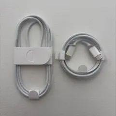 Apple純正 充電ケーブル 編み込み式 タイプC to C 2本セット 正規品