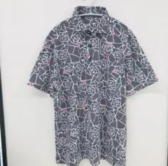 Munsingwear 迷彩柄 半袖ポロシャツ ブラック M - メルカリ