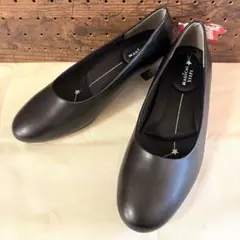 MAGICAL STEPSパンプス24cm4E幅広 黒 冠婚葬祭 ビジネスのサムネイル
