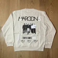 【未使用品】マルーン5 2025年 来日 ポップアップストア限定 トレーナー S