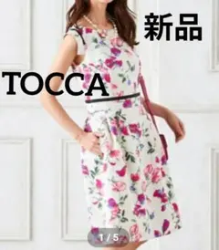 TOCCA☆ケミカルレース ワンピース 新品 TOCCA ケミカルレースワンピース - メルカリ