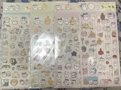 ちいかわ クリアステッカー 4シートセット