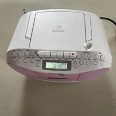 未使用　SONY CDラジオカセットレコーダー ピンク　CFD-S70 Amazon.co.jp: ソニー(SONY) CDラジカセ レコーダー CFD-S70