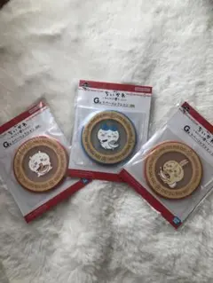 ちいかわ 一番くじ G賞ラバーコレクション コースター全3種セット