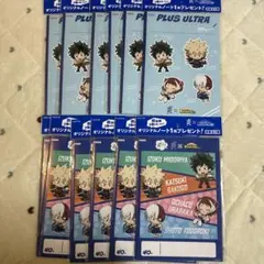 ロッテ　LOTTE 爽　僕のヒーローアカデミア　ノート　全2種　コンプリート