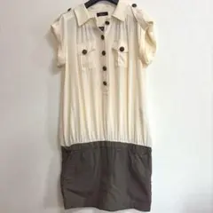 &byP&D 半袖シャツワンピース
