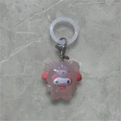 サンリオ　ラテくま　めじるしアクセサリー　マイメロ