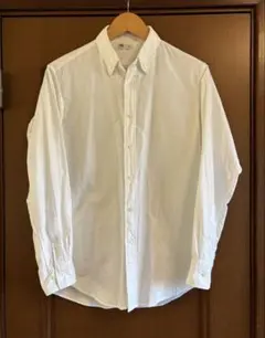 UNIQLO U オックスフォードシャツ ホワイト コットン Sサイズ