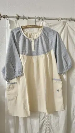 スモック　シャツ　エプロン