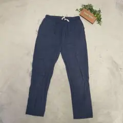 【ブランド名なし】イージーパンツ ネイビー