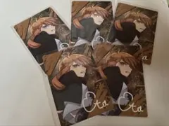 カラフルピーチえとさん展示会カード5枚