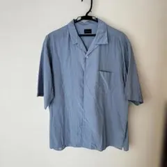 断捨離 green label relaxing 半袖シャツ ライトブルー XLのサムネイル