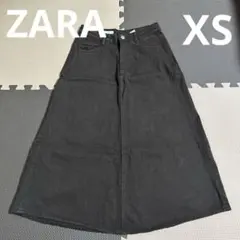 ZARA カラーデニムスカート