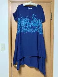 半袖ロングワンピース☆夏用☆リゾート