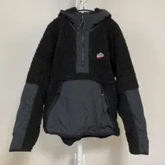 ＄♪ NIKE 刺繍ロゴ ハーフジップ ボアフリース M