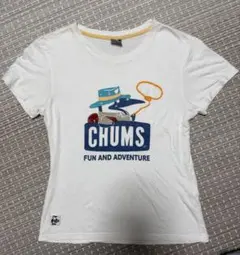 【CHUMS】チャムス プリントTシャツ ホワイト レディースWM（M相当）のサムネイル