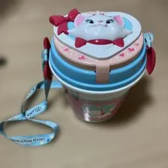 廃盤貴重！マリー ハート型ポップコーン容器 ストラップ付き