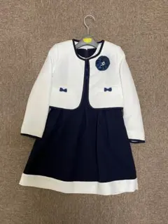 【美品】小学校 入学式　フォーマル　セットアップ　女子　120㎝