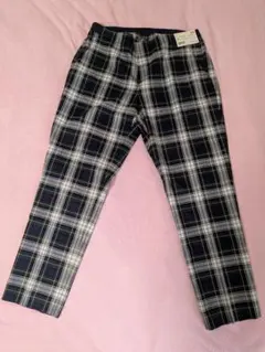 新品 UNIQLO アンクルパンツ タータンチェック XLのサムネイル