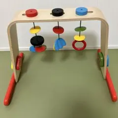 ★16日までのSALE★ IKEA イケア　ベビージム　木製　LEKA