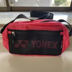 未使用　YONEX バドミントンバッグ ピンク