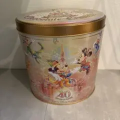 東京ディズニーリゾート 40周年 チョコレートクランチ缶　※缶のみ