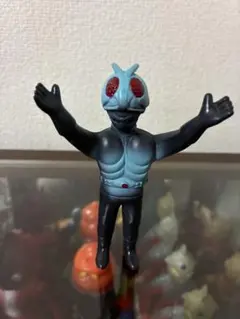 【当時物】　仮面ライダー　ミニソフビ