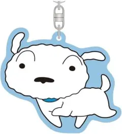 トーシンパック クレヨンしんちゃん ラバーラバーキーホルダー(シロ2)