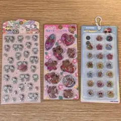 【匿名配送】キティ推し♡ ぷくぷく•ウォーター•おはじき 3点セット ▶︎即日発送
