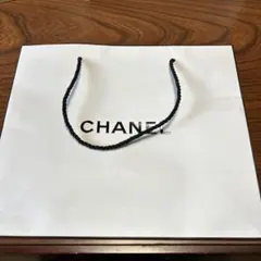 CHANEL ホワイトショップ袋 中型