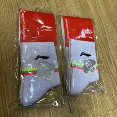 LI-NING バドミントン用ソックス 25-28cm新品未使用品