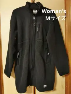 THE NORTH FACE フリースロングジャケット M ブラック
